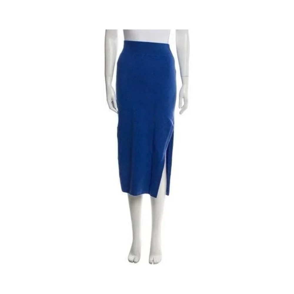 Frame cashmere midi skirt